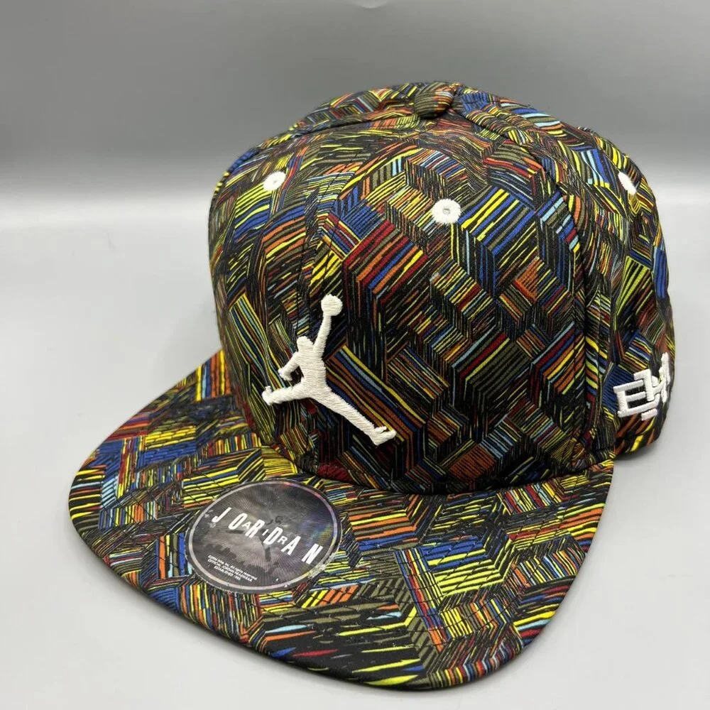 Air Jordan Hat Men Embroidered Logo Jumpman BHM Snap‎ Back Cap